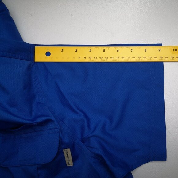 Tallwoods Element Wear Men's Size Medium Royal Blue Short Sleeves Shirt - Picture 8 of 9